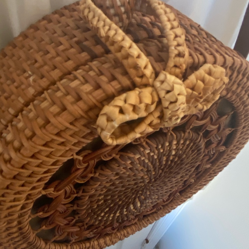 Handwoven Rattan Bag - Picture 3 of 5